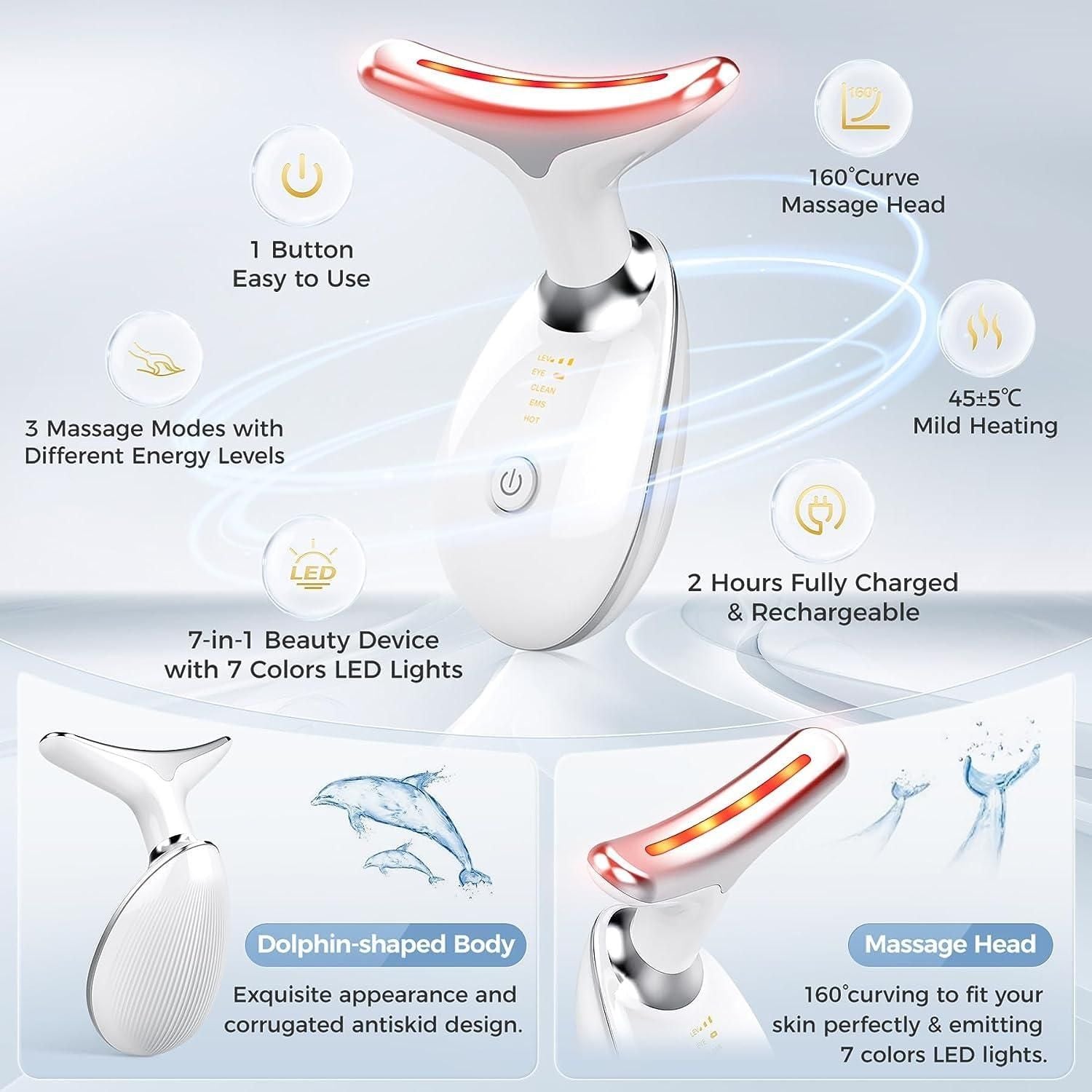 LuminaCare | Multifunctional Facial Skin Care Tool